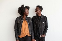 Ethiopian couple clothing apparel jacket.