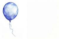Balloon drawing sketch paper.
