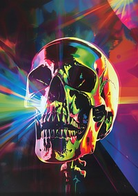 A skull art graphics person.