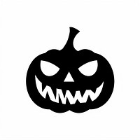 Halloween pumpkin silhouette clip art logo anthropomorphic jack-o'-lantern.