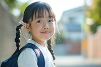 Cute little japanese girl photo photography person.
