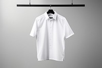 White shirt mockup clothing apparel t-shirt.
