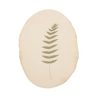Abstract fern plant leaf home decor.