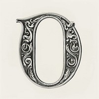 0 Number alphabet accessories accessory silver.