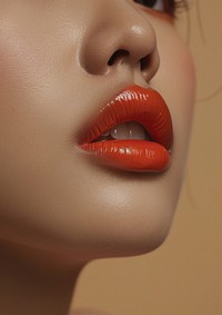Woman mouth skin lip.