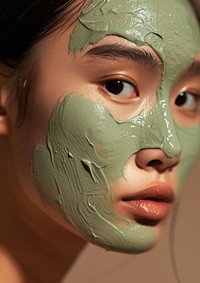 A Southeast Asian woman photo skin photography.