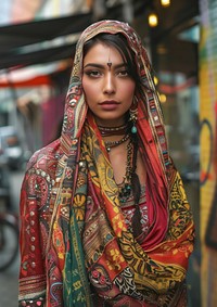 Indian woman photography fashion clothing.