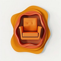 Armchair furniture creativity loveseat.