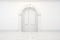 Door entry mockup white architecture indoors.