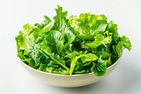 Green salad vegetable lettuce produce.