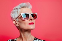 Mature woman accessories sunglasses accessory.