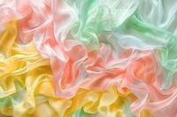 Wavy abstract ribbons pastel yellow backgrounds creativity.