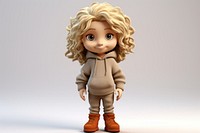Toy girl doll representation creativity hairstyle.