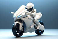 Toy motorcycle vehicle helmet wheel.