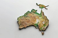 Image of australia map top view accessories topography accessory.
