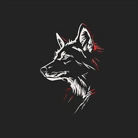 Logo of wolf animal mammal pet.