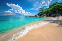 Phuket background beach shoreline outdoors.