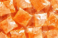 Close up on pale corn candy confectionery backgrounds dessert.