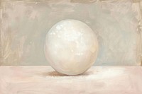 Close up on pale candy painting sphere egg.