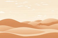 Cross stitch sand dunes backgrounds landscape outdoors.