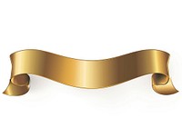 Gold gradient vector Ribbon white background rectangle furniture.