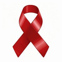 Red gradient Ribbon cancer symbol accessories accessory.