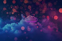 Abstract background with cloud computing icon backgrounds outdoors nature.