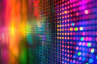 Abstract background with rainbow backgrounds technology pattern.