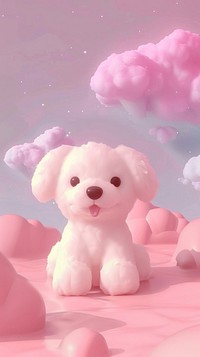 Baby dog toy teddy bear.
