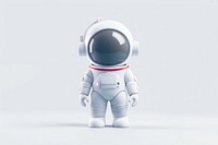 Astronaut white toy futuristic.