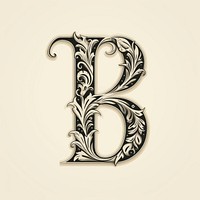 B letter alphabet accessories accessory jewelry.