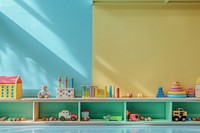 Toys and educational equipment kindergarten indoors person.