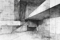 Architecture of etching architecture art backgrounds.