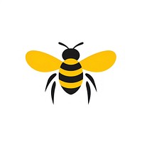 Bee icon invertebrate andrena animal.