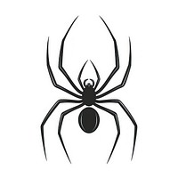 Spider icon silhouette clip art spider invertebrate arachnid.