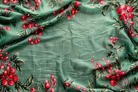 Christmas pattern velvet silk.