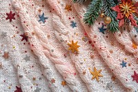 Pastel christmas pattern clothing knitwear applique.