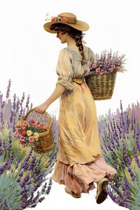 The midsummer lavender flower basket.
