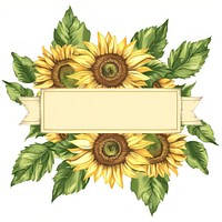 With sunflower leaves letterbox blossom mailbox.