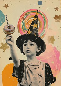 A kid hat confectionery photography.