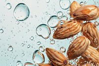 Almonds grain oil bubble accessories accessory produce.