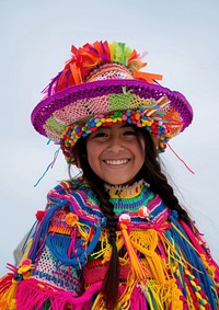 Latina Peruvian girl clothing apparel female.