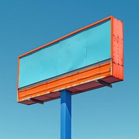 A large sign advertisement billboard symbol.