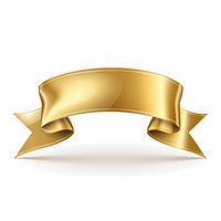 Gradient gold Ribbon award badge icon text appliance bronze.