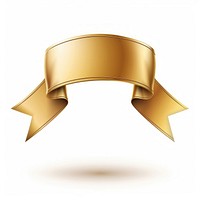 Gradient gold Ribbon award badge icon text accessories appliance.