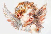 Cherubim painting photography illustrated.