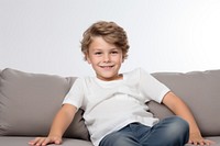 Kid watching TV happy photo photography.