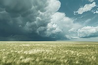 A storm clouds ground landscape outdoors.