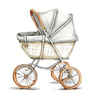 Individual baby stroller furniture machine cradle.