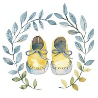 Individual baby shoes clothing footwear apparel.